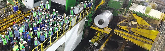 First Coil Rolls Out in Sambalpur Cluster Phase 2 FRP First Coil Rolls Out in Sambalpur Cluster Phase 2 FRP