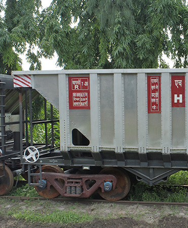 Developing India’s first all-aluminium freight rake