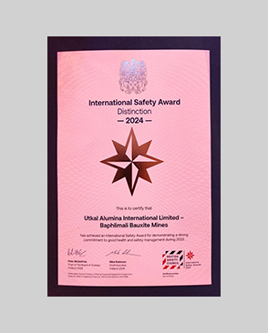 British Safety Council International Safety Award, Distinction (2024)